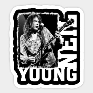 Neil Young Crazy Horse Sticker